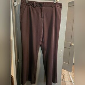 Worthington Modern Fit Work Trousers Sz 10 Short. Lnwot. Black.